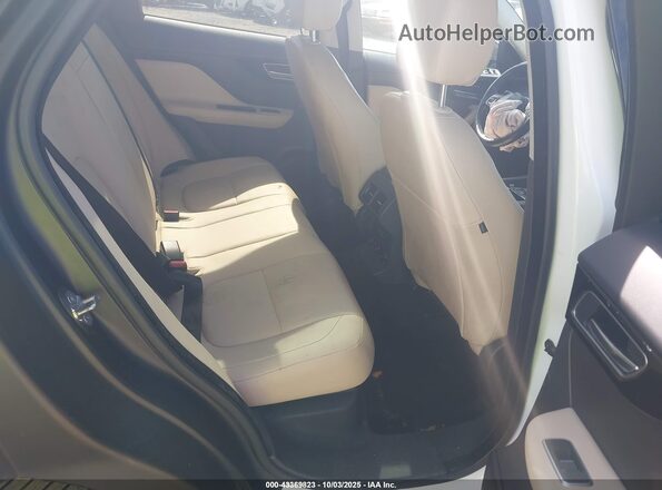 SADCJ2GX1JA283310 2018 JAGUAR F-PACE White VIN კოდის სტიკერის ხედი