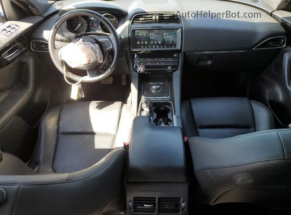 SADCJ2GX1LA620383 2020 JAGUAR F-PACE Black Dashboard view