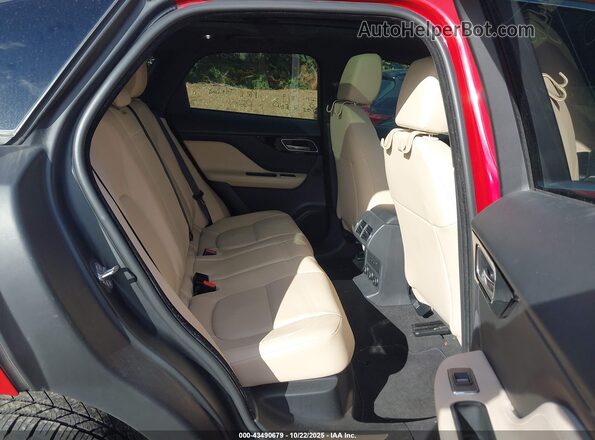 SADCJ2GX7KA367844 2019 JAGUAR F-PACE Red Widok naklejki z numerem VIN