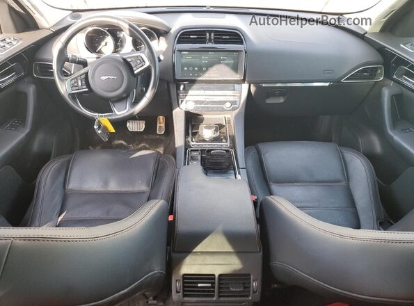 SADCK2FX6KA614964 2019 JAGUAR F-PACE White Dashboard view