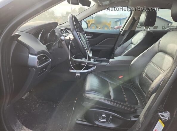 SADCK2GX3LA640471 2020 JAGUAR F-PACE Black წინა სალონის ხედი