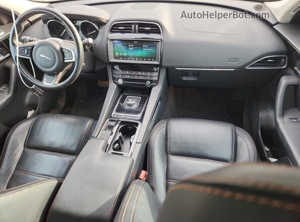 SADCK2GX3LA640471 2020 JAGUAR F-PACE Black წინა პანელის ხედი