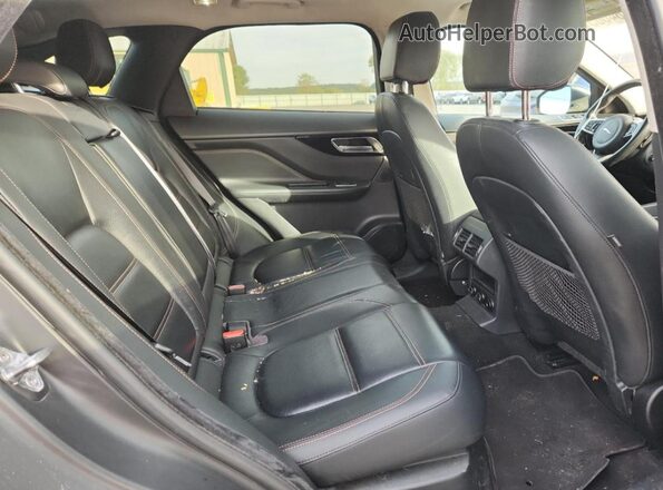 SADCK2GX3LA640471 2020 JAGUAR F-PACE Black უკანა სალონის ხედი