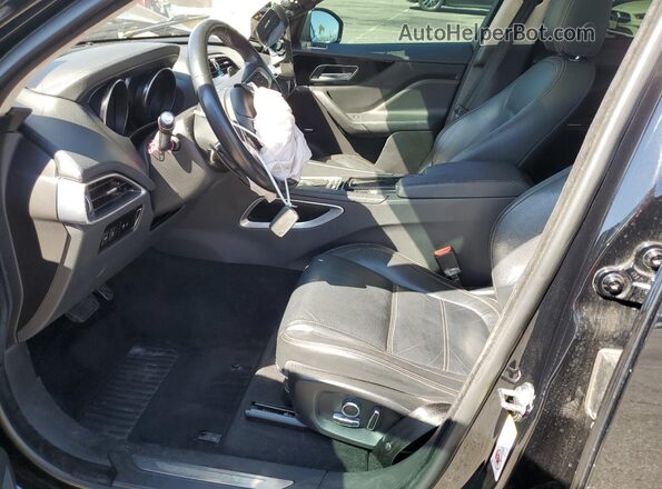 SADCK2GX8LA640675 2020 JAGUAR F-PACE Black Вид салону спереду