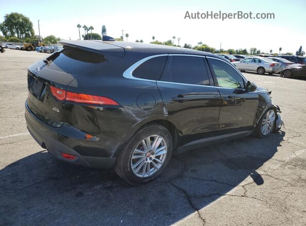 SADCK2GX8LA640675 2020 JAGUAR F-PACE Black Задня права чверть
