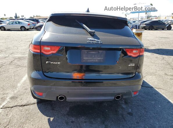 SADCK2GX8LA640675 2020 JAGUAR F-PACE Black Вид ззаду
