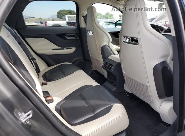SADCL2FXXLA617364 2020 JAGUAR F-PACE Black უკანა სალონის ხედი