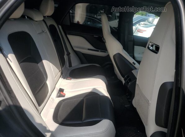 SADCL2GX5KA359235 2019 JAGUAR F-PACE Black Widok wnętrza z tyłu