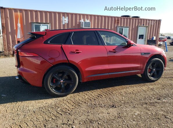 SADCM2FV1JA289714 2018 JAGUAR F-PACE Красный 