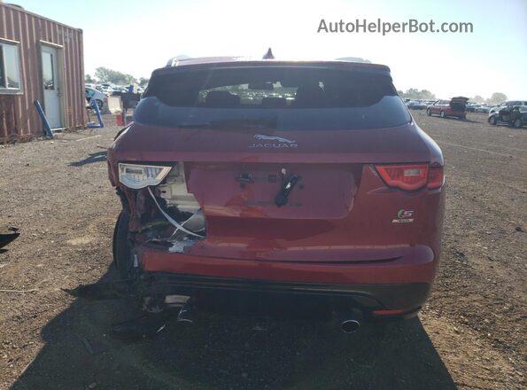 SADCM2FV1JA289714 2018 JAGUAR F-PACE Красный 