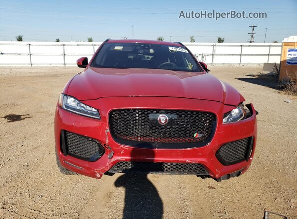 SADCM2FV1JA289714 2018 JAGUAR F-PACE Красный 