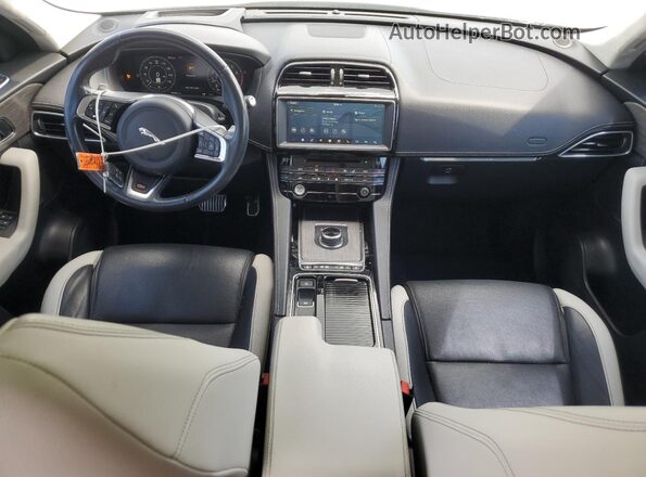 SADCM2FV9KA367657 2019 JAGUAR F-PACE Белый Вид панели приборов
