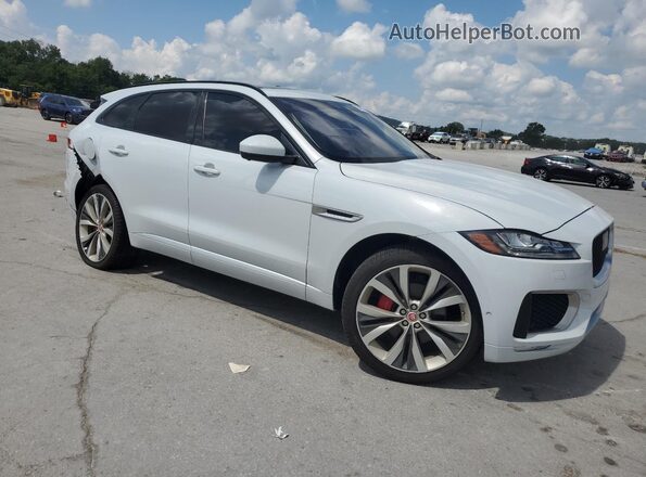 SADCM2FV9KA367657 2019 JAGUAR F-PACE Белый Передняя правая четверть