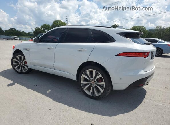 SADCM2FV9KA367657 2019 JAGUAR F-PACE Белый Задняя левая четверть