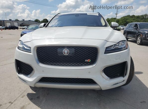 SADCM2FV9KA367657 2019 JAGUAR F-PACE Белый Вид спереди