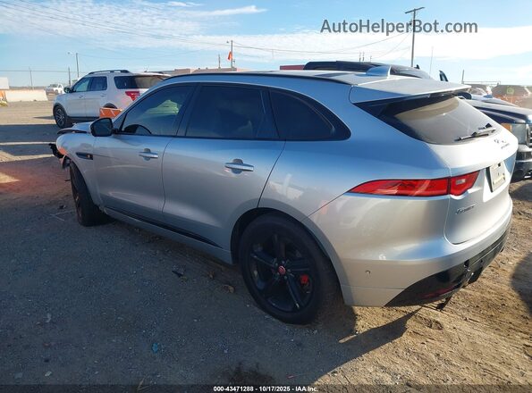 SADCM2FVXKA367800 2019 JAGUAR F-PACE Silver უკანა მარცხენა
