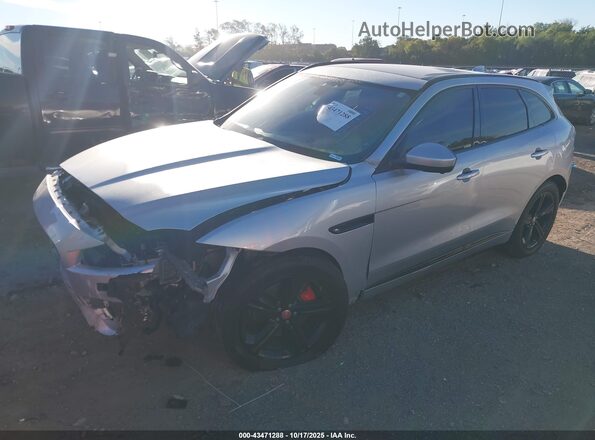 SADCM2FVXKA367800 2019 JAGUAR F-PACE Silver წინა მარცხენა ხედი სამი მეოთხედიდან