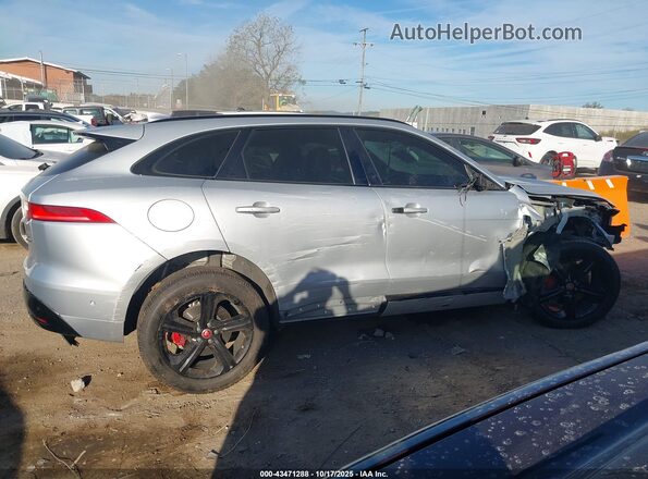 SADCM2FVXKA367800 2019 JAGUAR F-PACE Silver უკანა სალონის ხედი