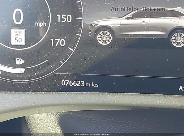 SADCM2FVXKA367800 2019 JAGUAR F-PACE Silver 