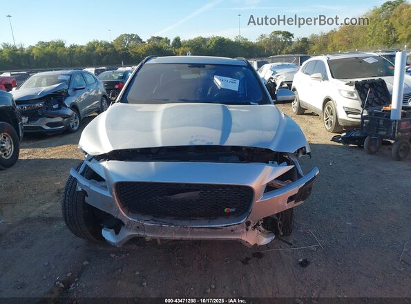 SADCM2FVXKA367800 2019 JAGUAR F-PACE Silver ხელსაწყოთა პანელის ხედი