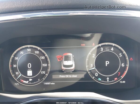SADCT2EX3RA727411 2024 JAGUAR F-PACE Black Widok tylnych siedzeń