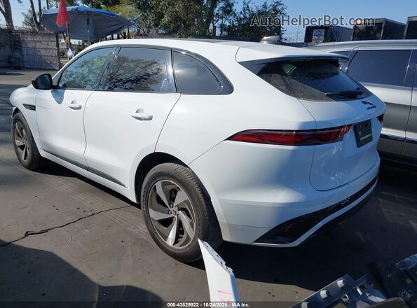 SADCT2EX7RA724950 2024 JAGUAR F-PACE White Tył lewy