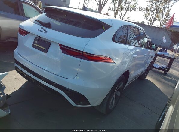 SADCT2EX7RA724950 2024 JAGUAR F-PACE White Tył prawy