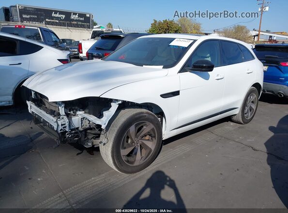 SADCT2EX7RA724950 2024 JAGUAR F-PACE White Przód lewy