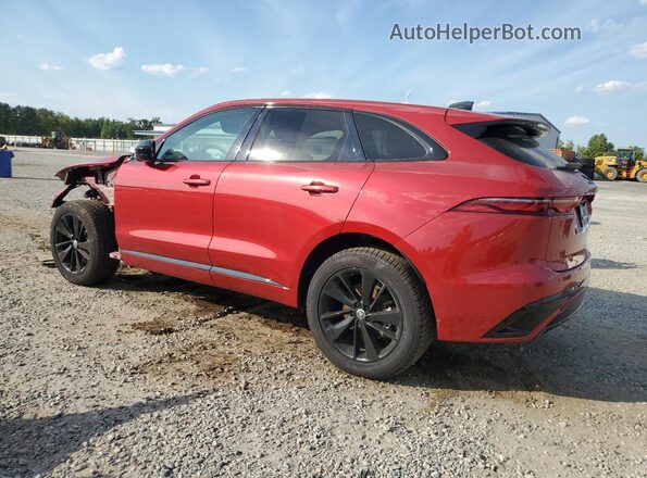 SADCT2EX7SA750907 2025 JAGUAR F-PACE Red Հետևի ձախ