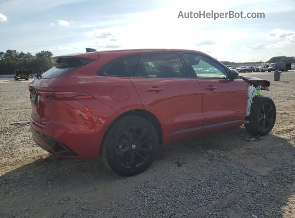 SADCT2EX7SA750907 2025 JAGUAR F-PACE Red Հետևի աջ