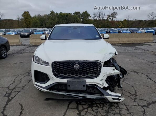 SADCT2FU6MA672952 2021 JAGUAR F-PACE White Вид спереду