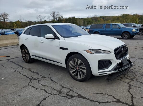 SADCT2FU6MA672952 2021 JAGUAR F-PACE White Передня права чверть