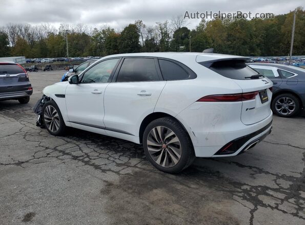 SADCT2FU6MA672952 2021 JAGUAR F-PACE White Задня ліва чверть