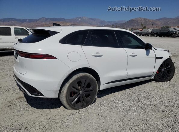 SADCT2FU9RA726848 2024 JAGUAR F-PACE Белый Задняя правая четверть