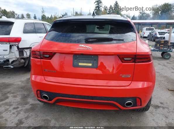SADF12FX7L1011894 2020 JAGUAR E-PACE Orange 