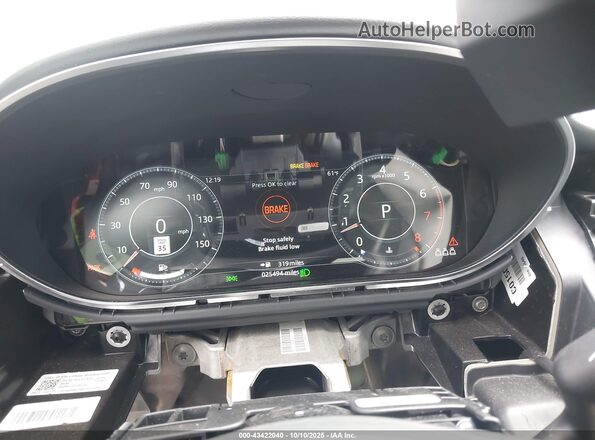 SADF12FX7L1011894 2020 JAGUAR E-PACE Orange Widok tylnych siedzeń