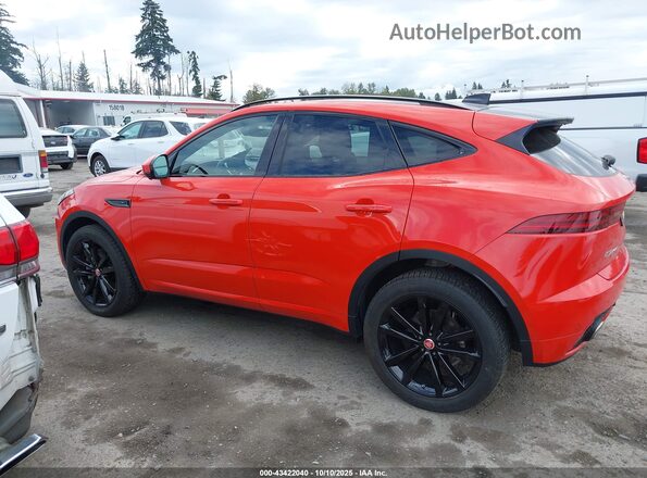 SADF12FX7L1011894 2020 JAGUAR E-PACE Orange Widok wnętrza 360 stopni