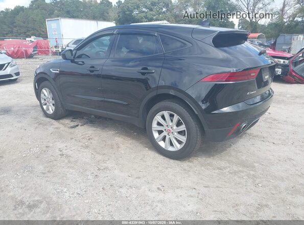 SADFJ2FX6K1Z42529 2019 JAGUAR E-PACE Black Trasero izquierdo