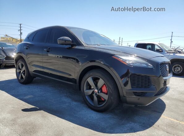 SADFK2FX3L1014238 2020 JAGUAR E-PACE Black Przód prawy