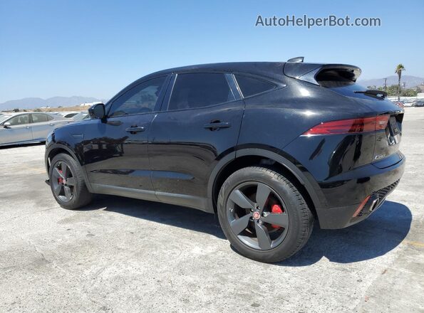 SADFK2FX3L1014238 2020 JAGUAR E-PACE Black Tył lewy