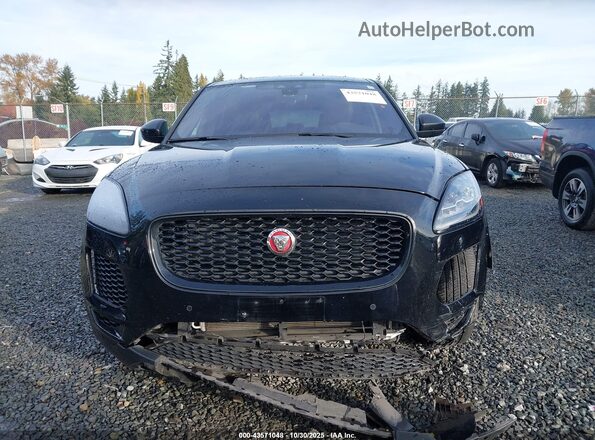 SADFK2FX7L1002187 2020 JAGUAR E-PACE Black Սարքավորումների վահանակի տեսք