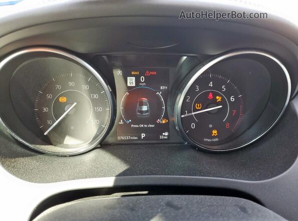 SADFK2FXXL1008470 2020 JAGUAR E-PACE White Սարքավորումների վահանակի տեսք