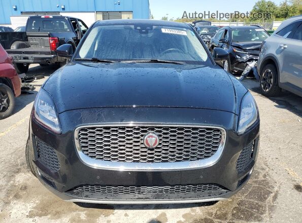 SADFP2FX2J1Z25207 2018 JAGUAR E-PACE Black Вид спереду