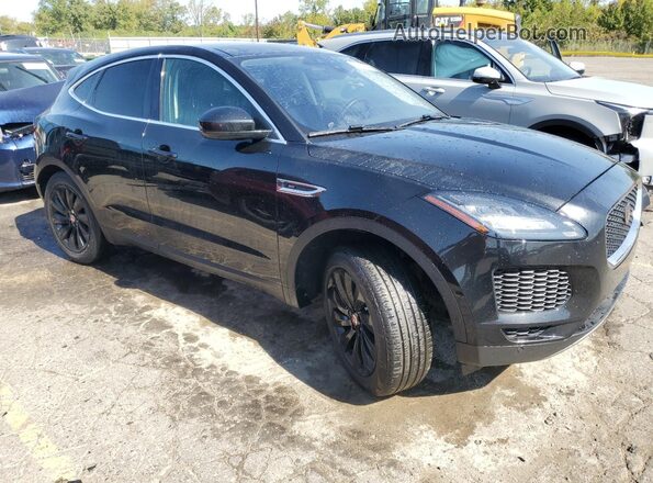 SADFP2FX2J1Z25207 2018 JAGUAR E-PACE Black Передня права чверть