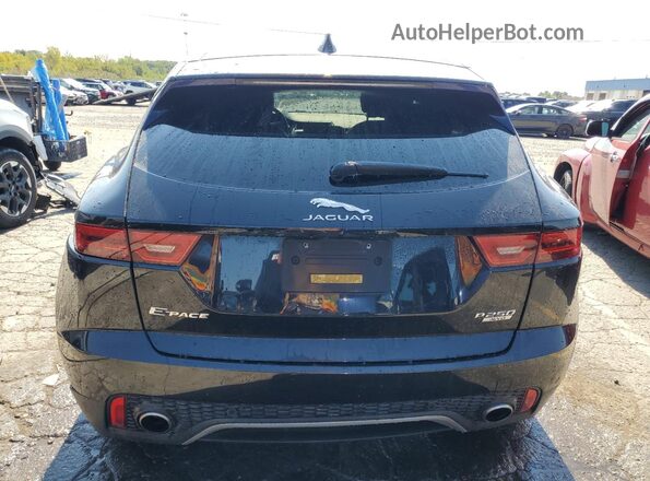 SADFP2FX2J1Z25207 2018 JAGUAR E-PACE Black Вид ззаду