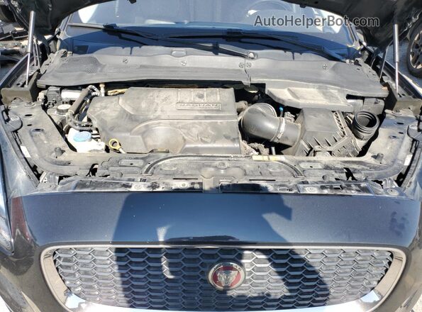 SADFP2FX2J1Z25207 2018 JAGUAR E-PACE Black Вид підкапотного простору