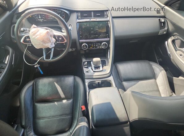 SADFP2FX4M1024683 2021 JAGUAR E-PACE Черный Вид панели приборов
