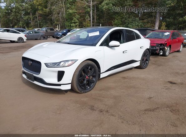 SADHB2S12L1F85023 2020 JAGUAR I-PACE White Առջևի ձախ երեք քառորդ տեսարան