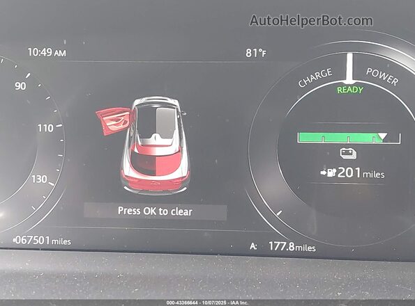 SADHB2S12L1F85023 2020 JAGUAR I-PACE White 