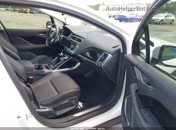 SADHB2S13L1F80378 2020 JAGUAR I-PACE White Widok wnętrza z przodu